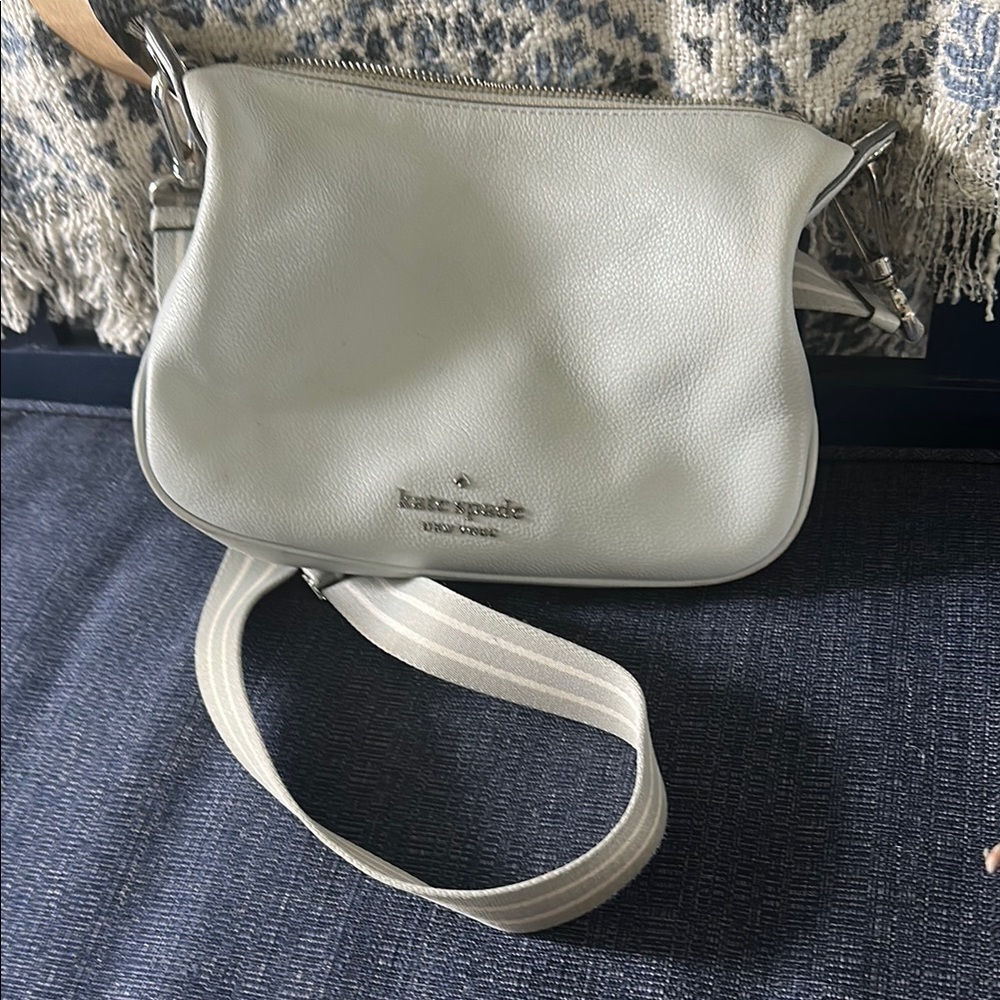 Kate Spade Gray Crossbody Bag